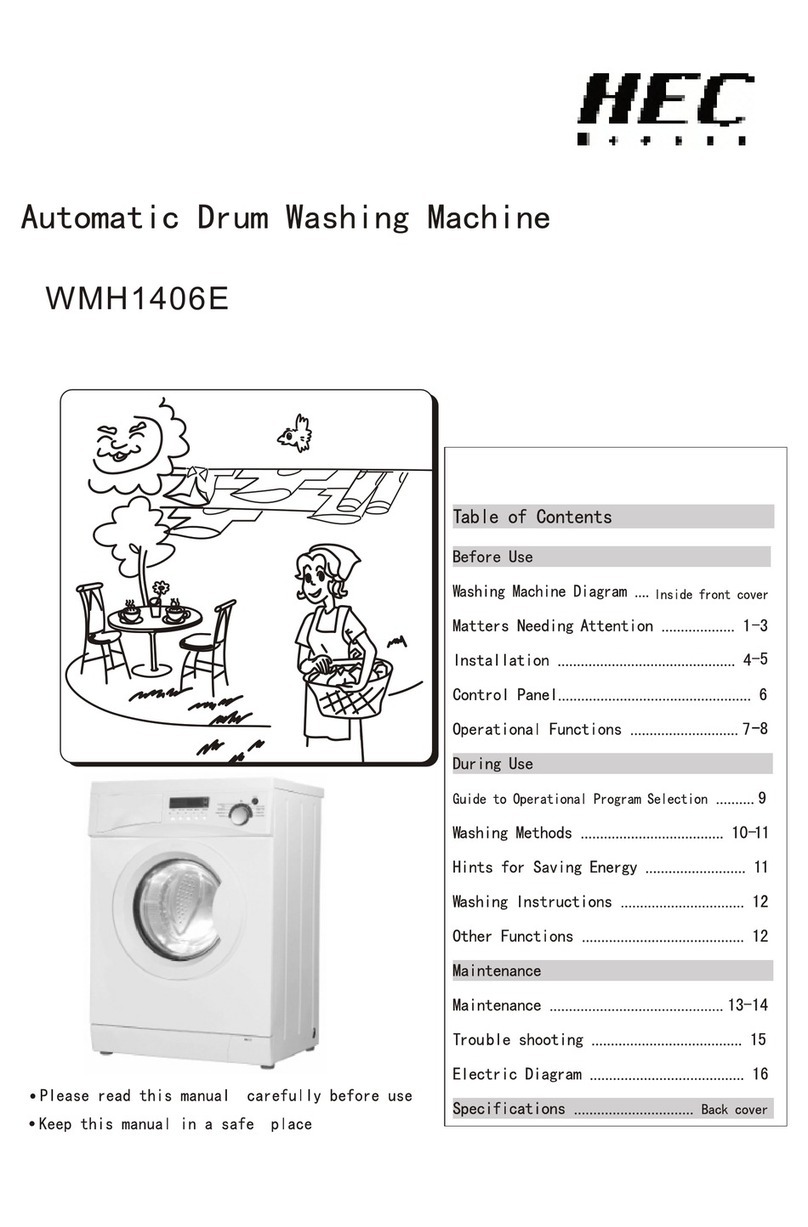 HEC MWH1406E User manual