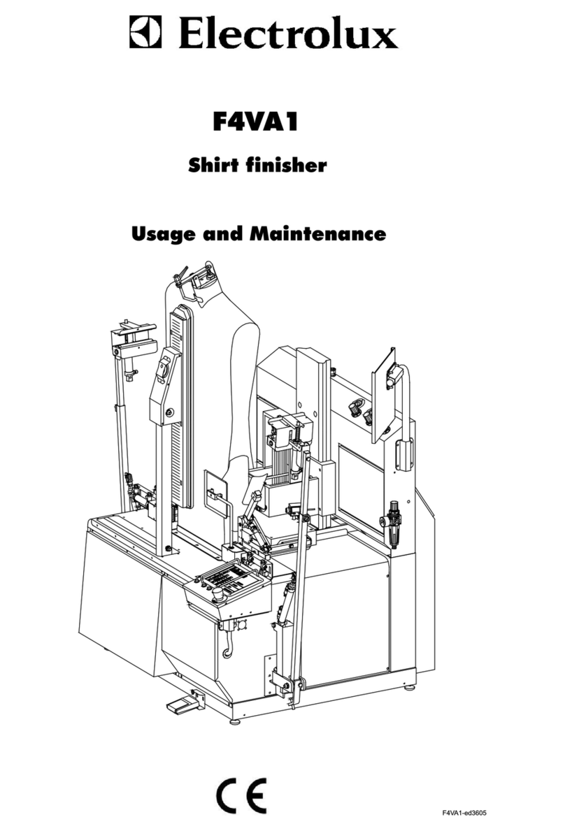Electrolux F4VA1 Usage and maintenance manual