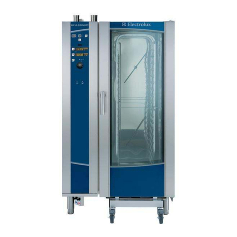Electrolux air-o-convect LPG Gas Hybrid Convection Oven... User manual