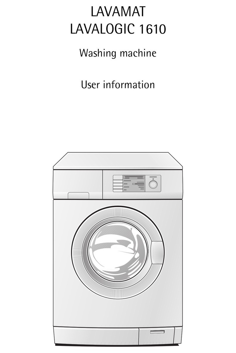 AEG LAVAMAT LAVALOGIC 1610 Operation manual AEG LAVAMAT LAVALOGIC 1610 Operation manual