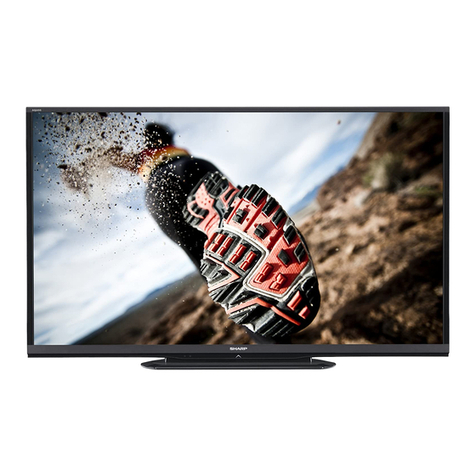 Sharp AQUOS LC-60LE550U User manual