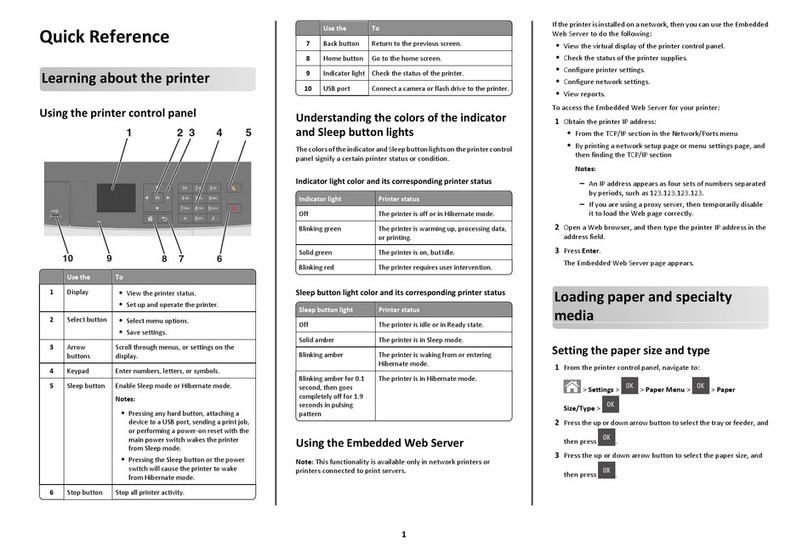 Lexmark CS410 series User manual