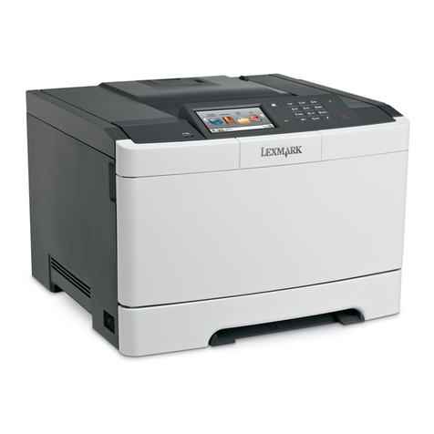 Lexmark CS410 series Technical reference guide