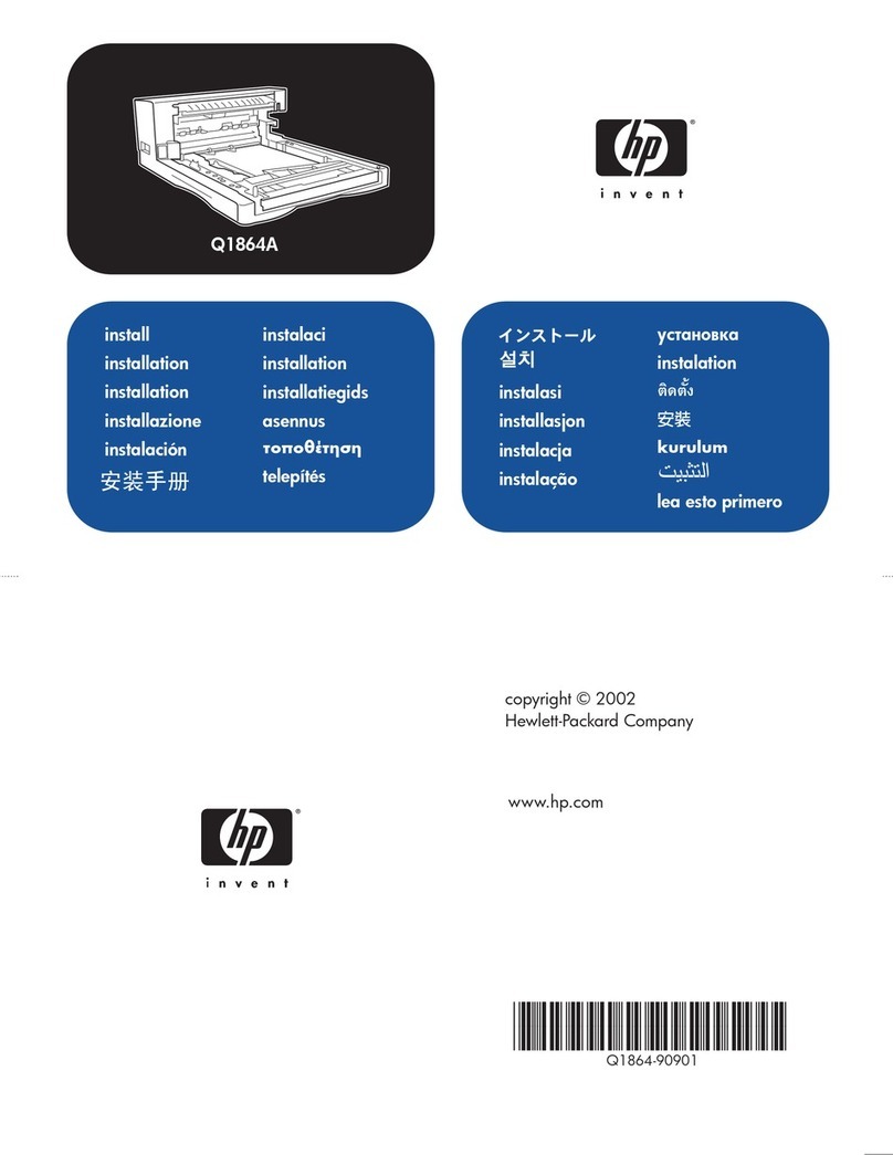 HP 5100 - LaserJet B/W Laser Printer installation guide HP 5100 - LaserJet B/W Laser Printer installation guide