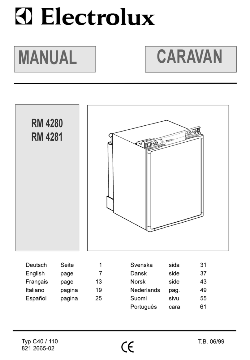 Electrolux RM 4280 User manual
