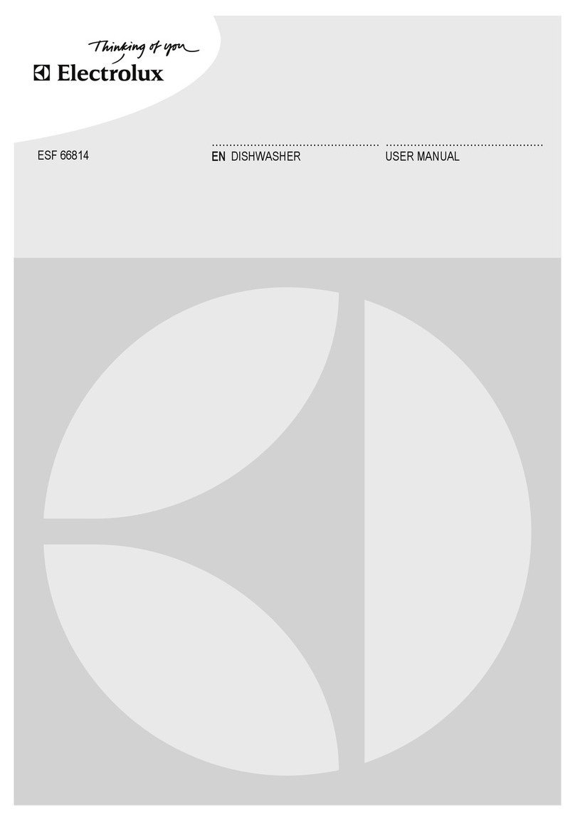 Electrolux ESF 66814 User manual
