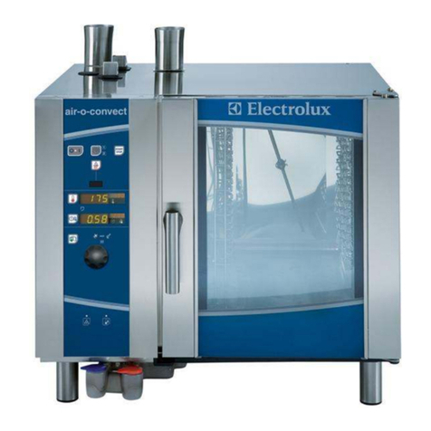Electrolux air-o-convect Natural Gas Hybrid Convection Oven... User manual