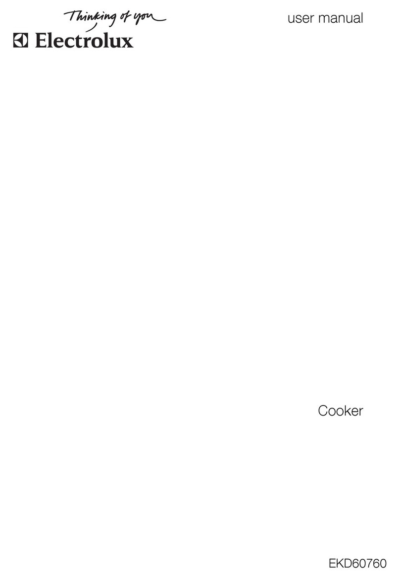 Electrolux EKD60760 User manual