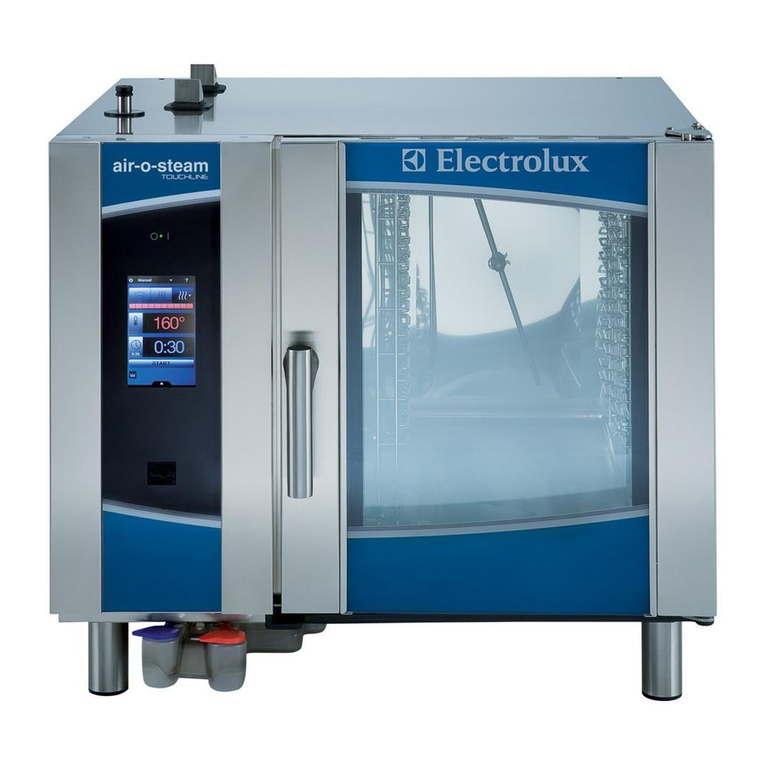 Electrolux air-o-steam Touchline Natural Gas Combi Oven... manual