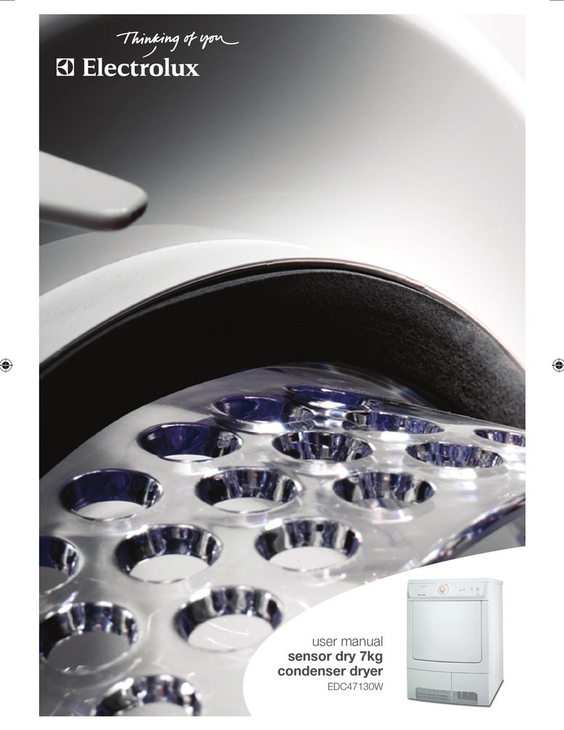 Electrolux EDC47130W User manual
