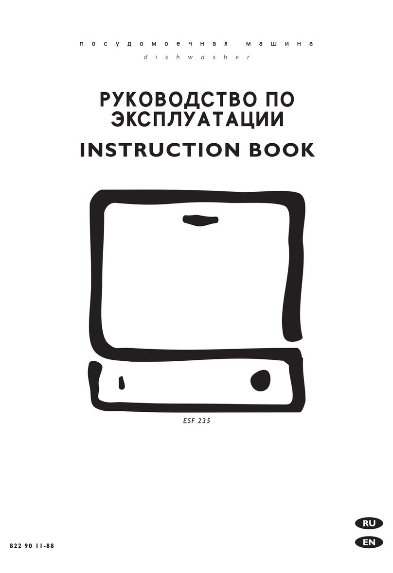 Electrolux ESF 235 Instruction book
