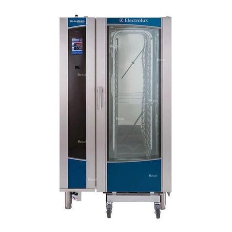 Electrolux air-o-steam Touchline Natural Gas Combi Oven... manual