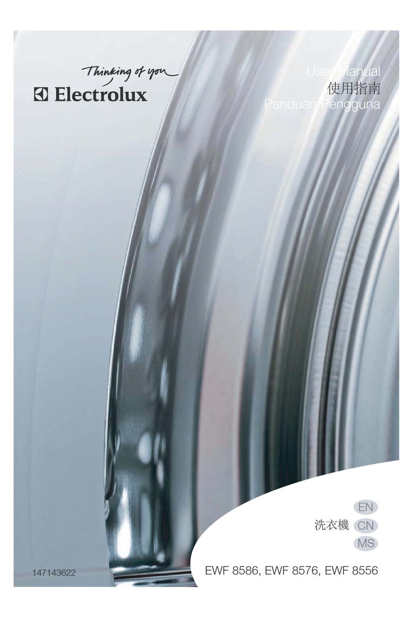 Electrolux EWF 8556 user manual