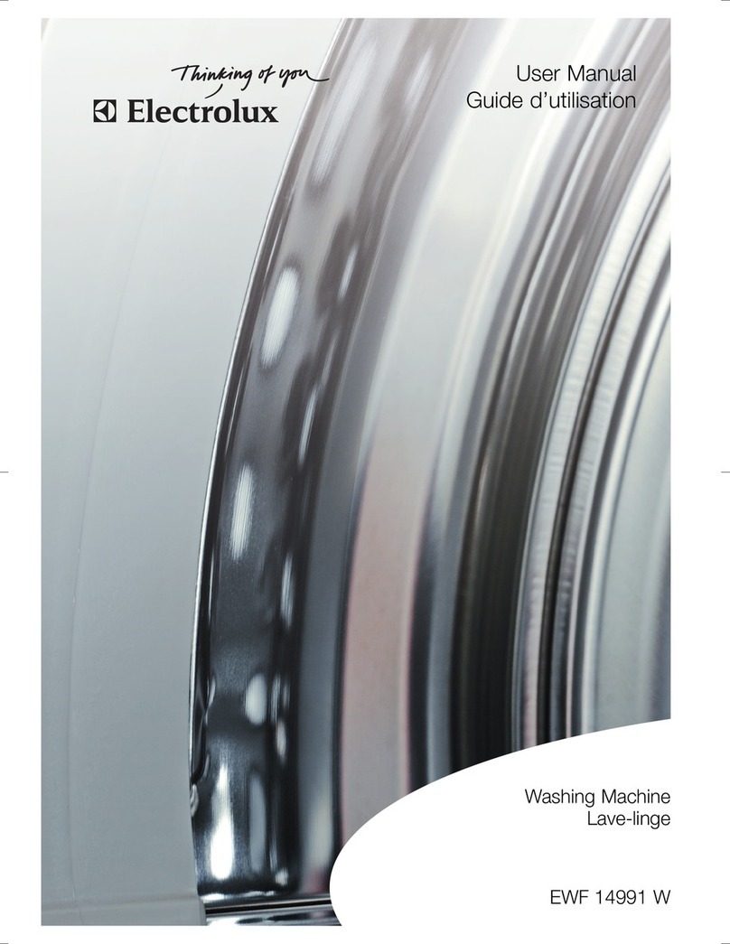 Electrolux EWF 14991 W User manual