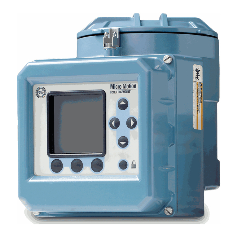 Emerson Micro Motion 3700 installation instructions
