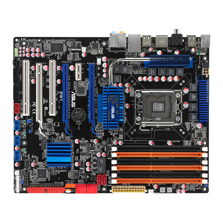 Asus P6T DELUXE/OC PALM - Motherboard - ATX User manual Asus P6T DELUXE/OC PALM - Motherboard - ATX User manual