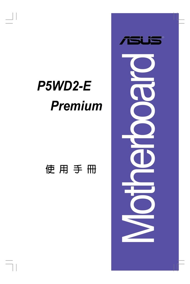 Asus P5WD2-E Premium user guide