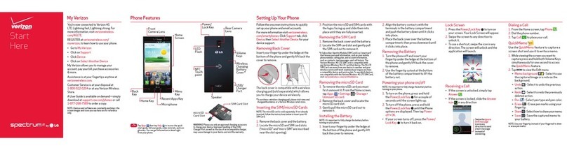 LG Spectrum VS930 User manual