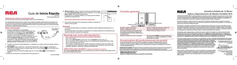 RCA M7208 Parts list manual