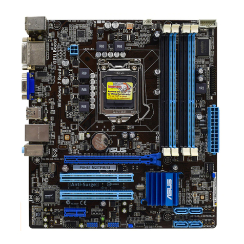 Asus P8H61-M2 SI User manual
