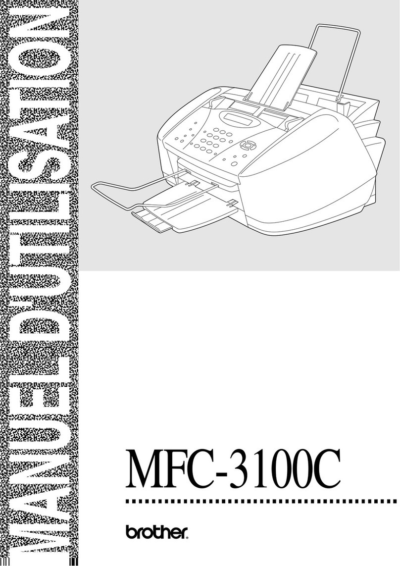 Brother MFC 3100C - Inkjet Multifunction User manual