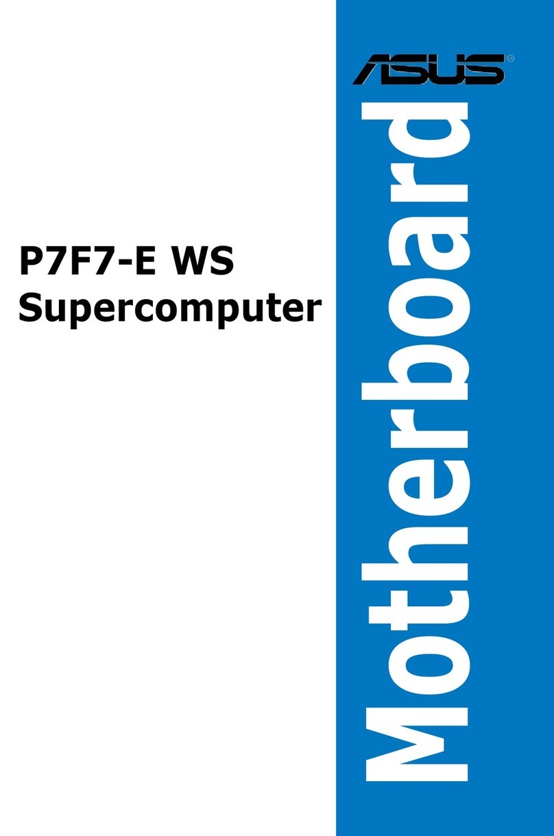 Asus P7F7-E WS SUPERCOMPUTER User manual