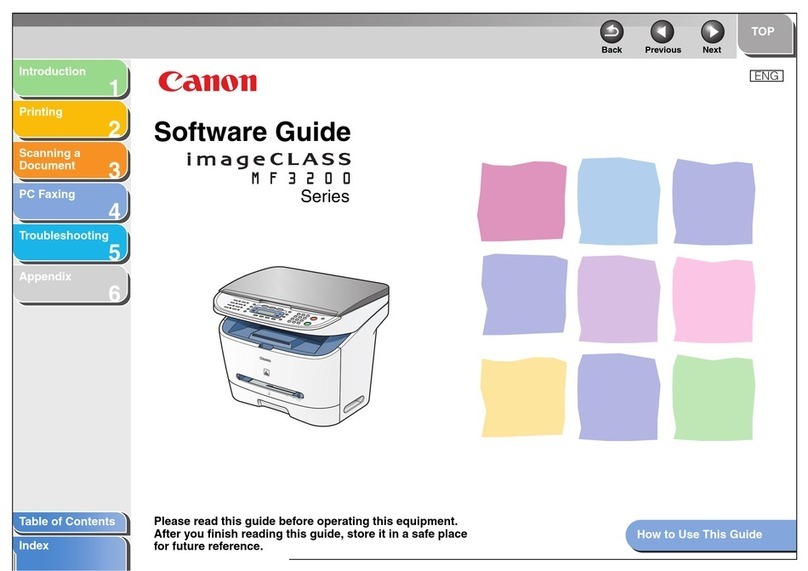 Canon ImageCLASS MF3240 Series Quick start guide