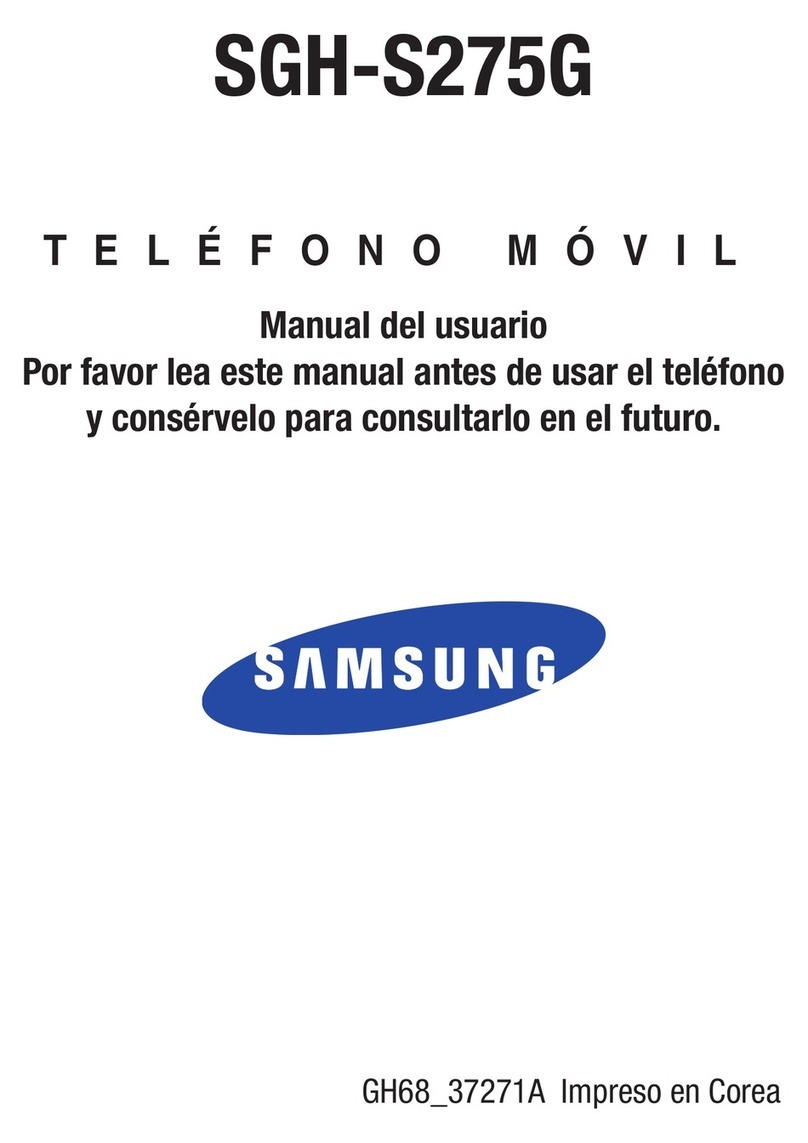 Samsung SGH-S275G User guide