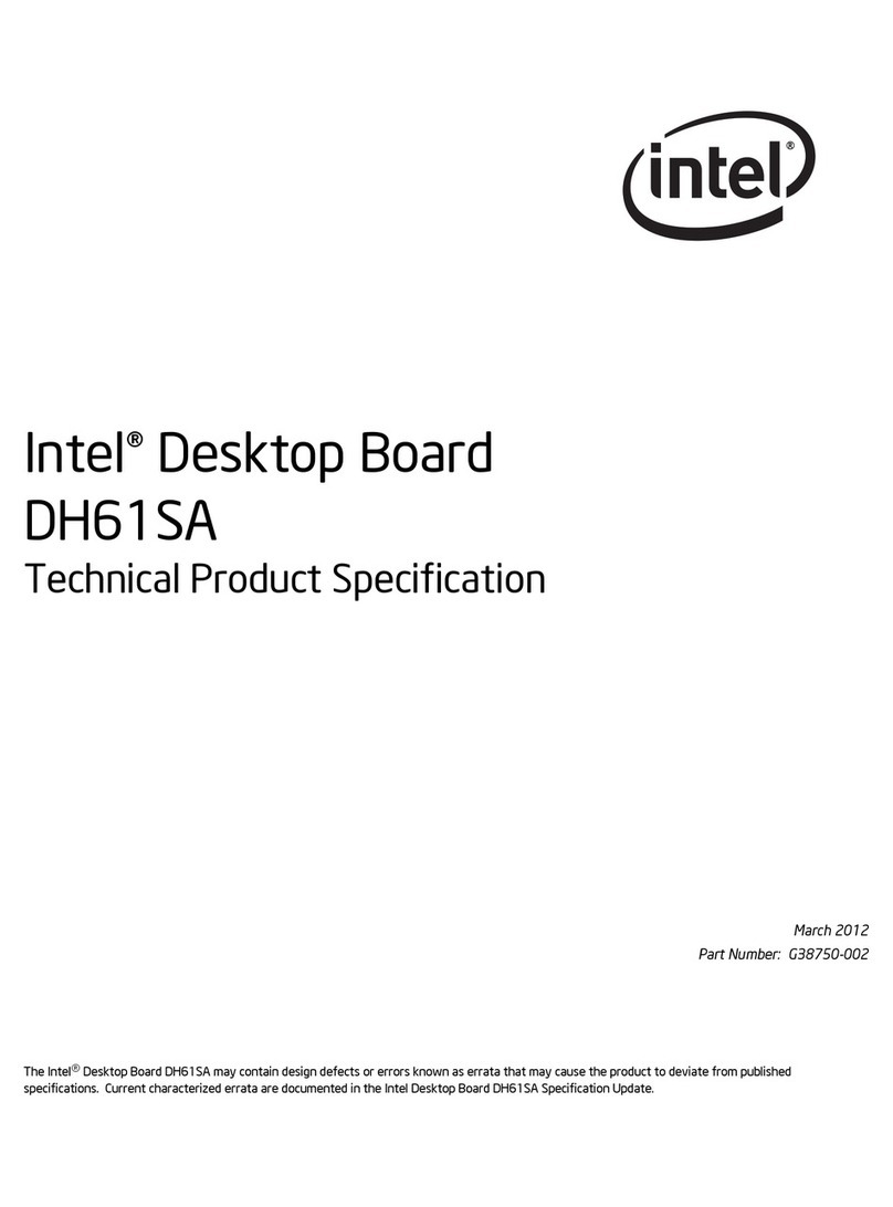 Intel BOXDH61SA User manual
