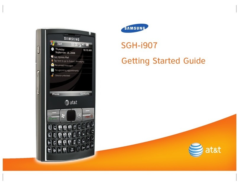 Samsung SGH-i907 Series User manual Samsung SGH-i907 Series User manual