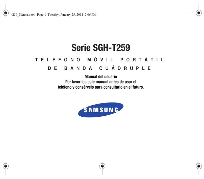 Samsung SGH-T259 Series User manual