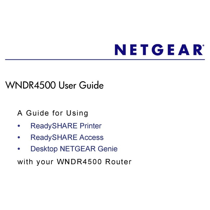 NETGEAR WNDR4500 User manual