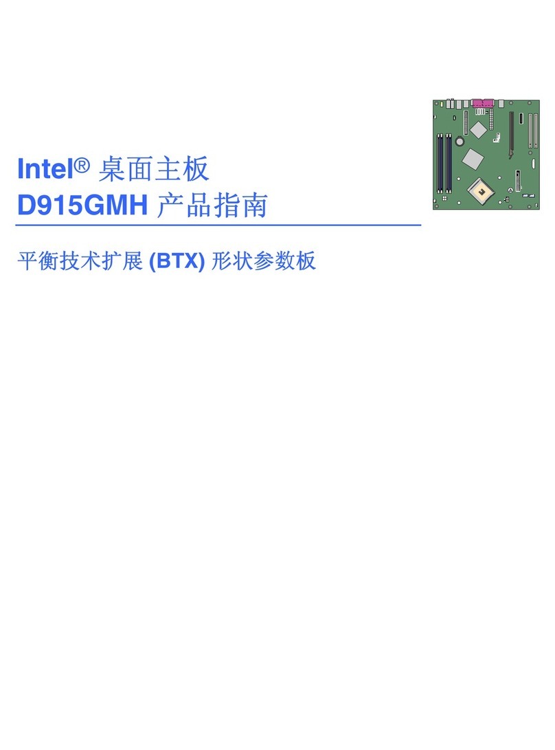 Intel D915GMH User manual