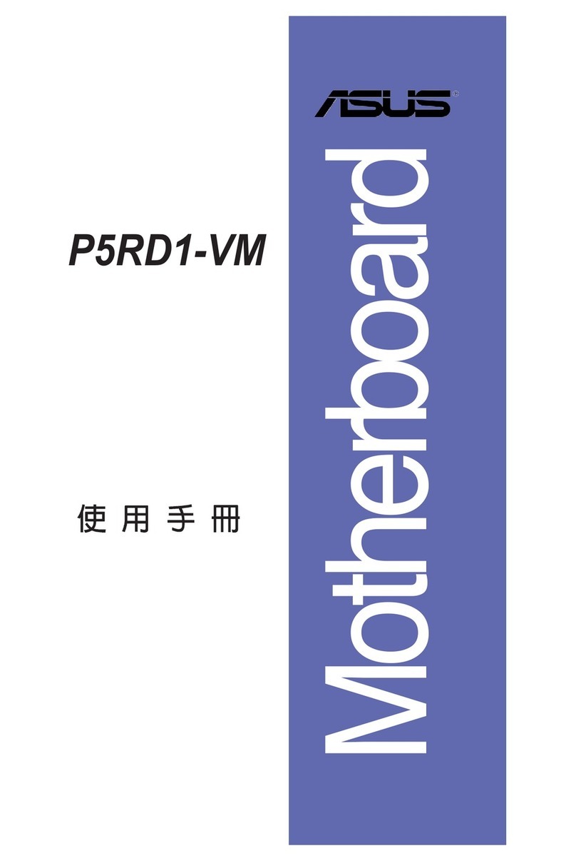 Asus P5RD1-VM User manual