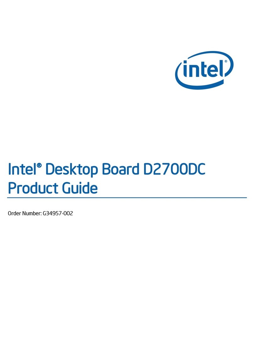Intel Desktop Board D2700DC User manual