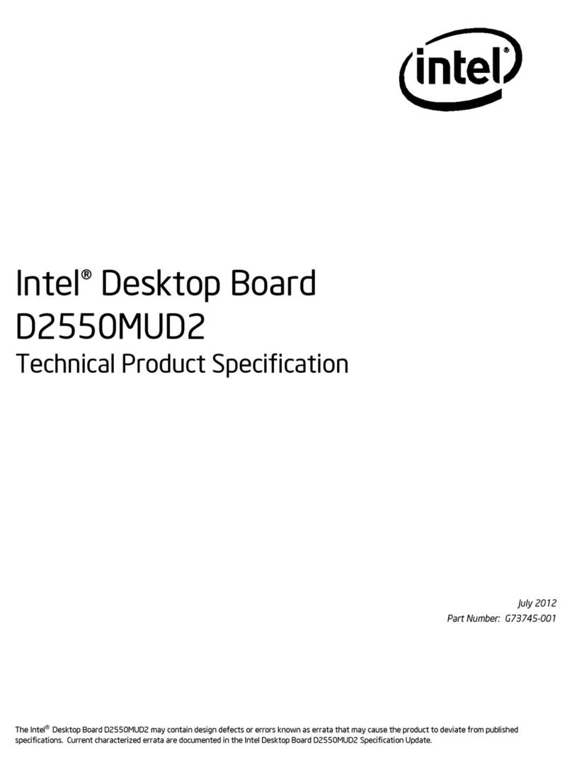 Intel D2550MUD2 User manual