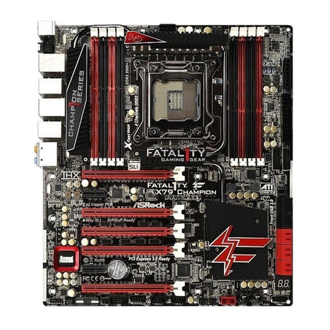 ASROCK Fatal1ty X79 Champion User manual ASROCK Fatal1ty X79 Champion User manual