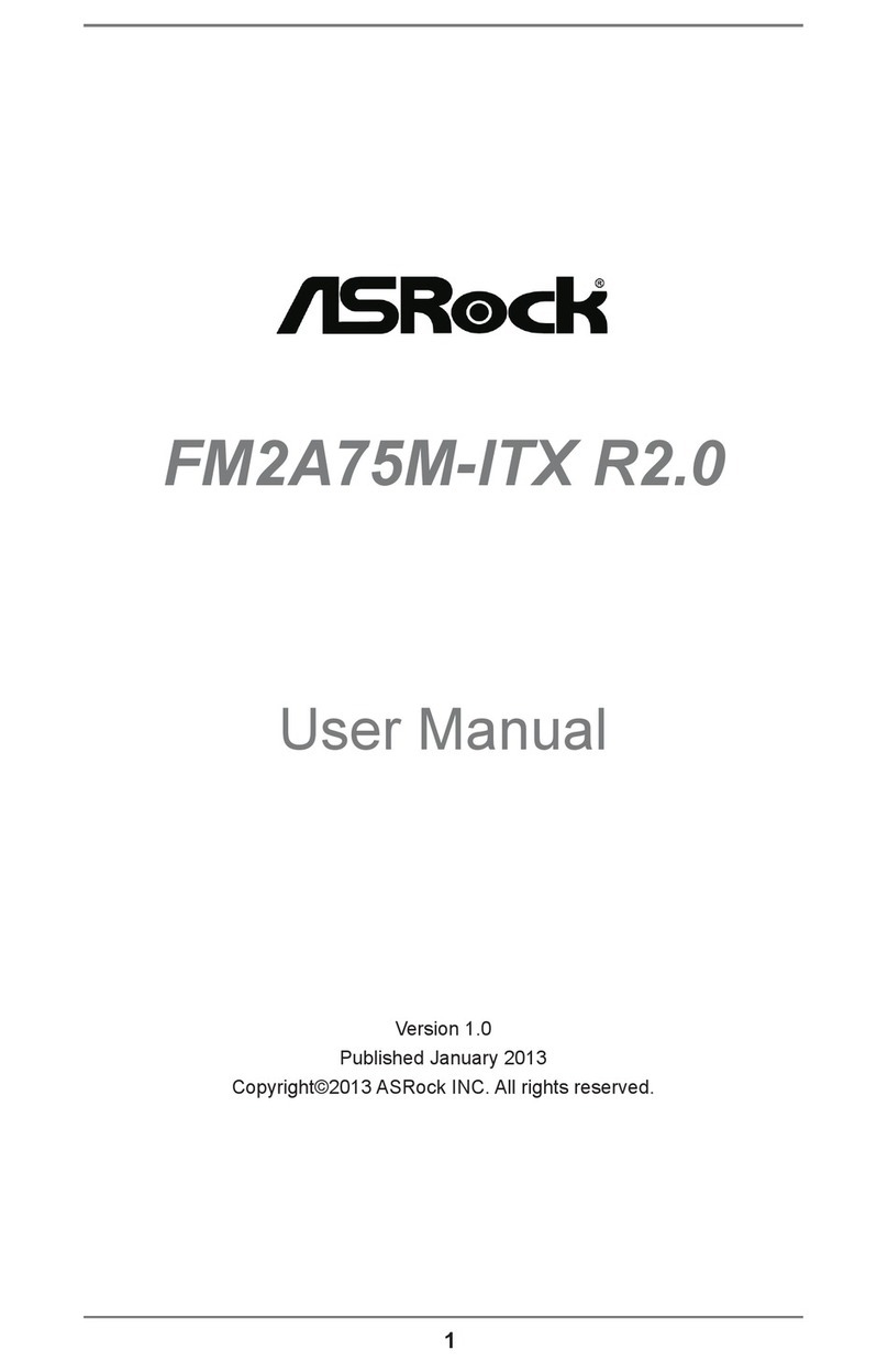 ASROCK FM2A75M-ITX R2.0 user manual