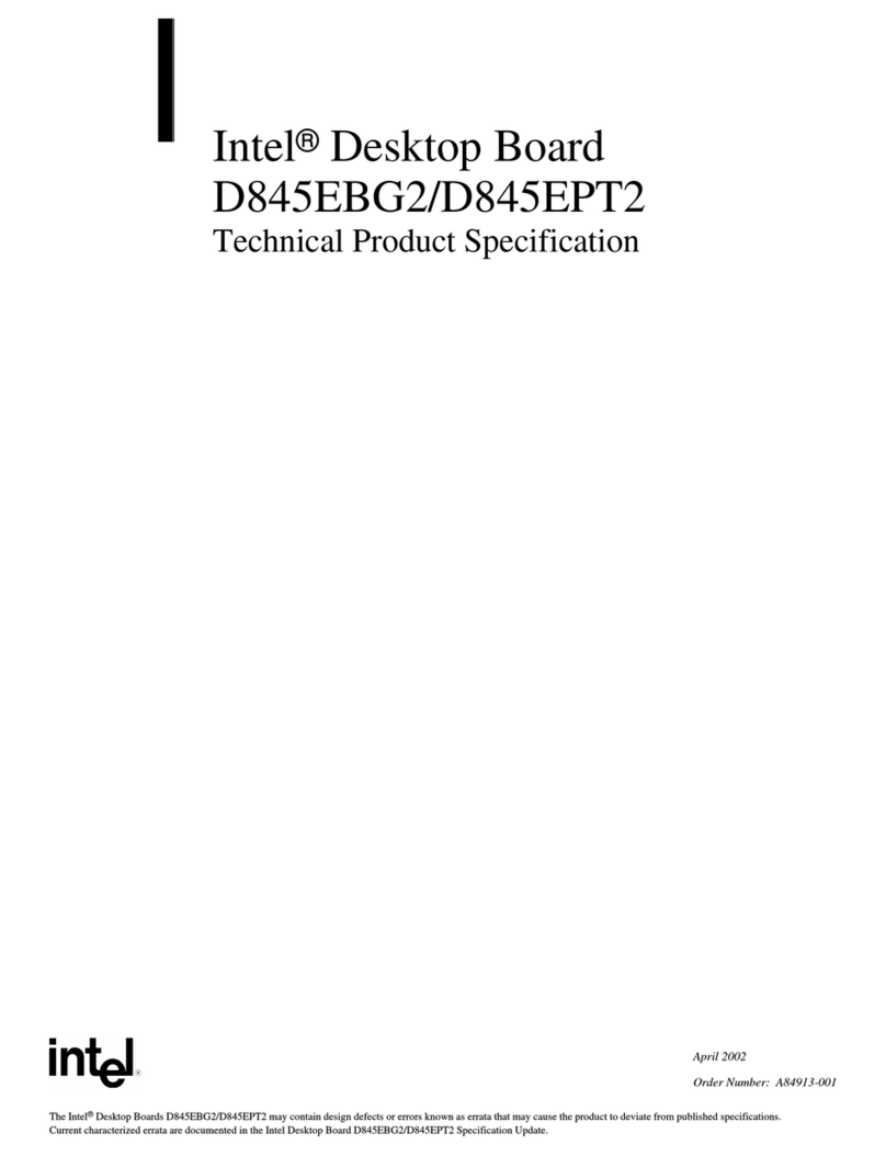 Intel D845EPT2 User manual