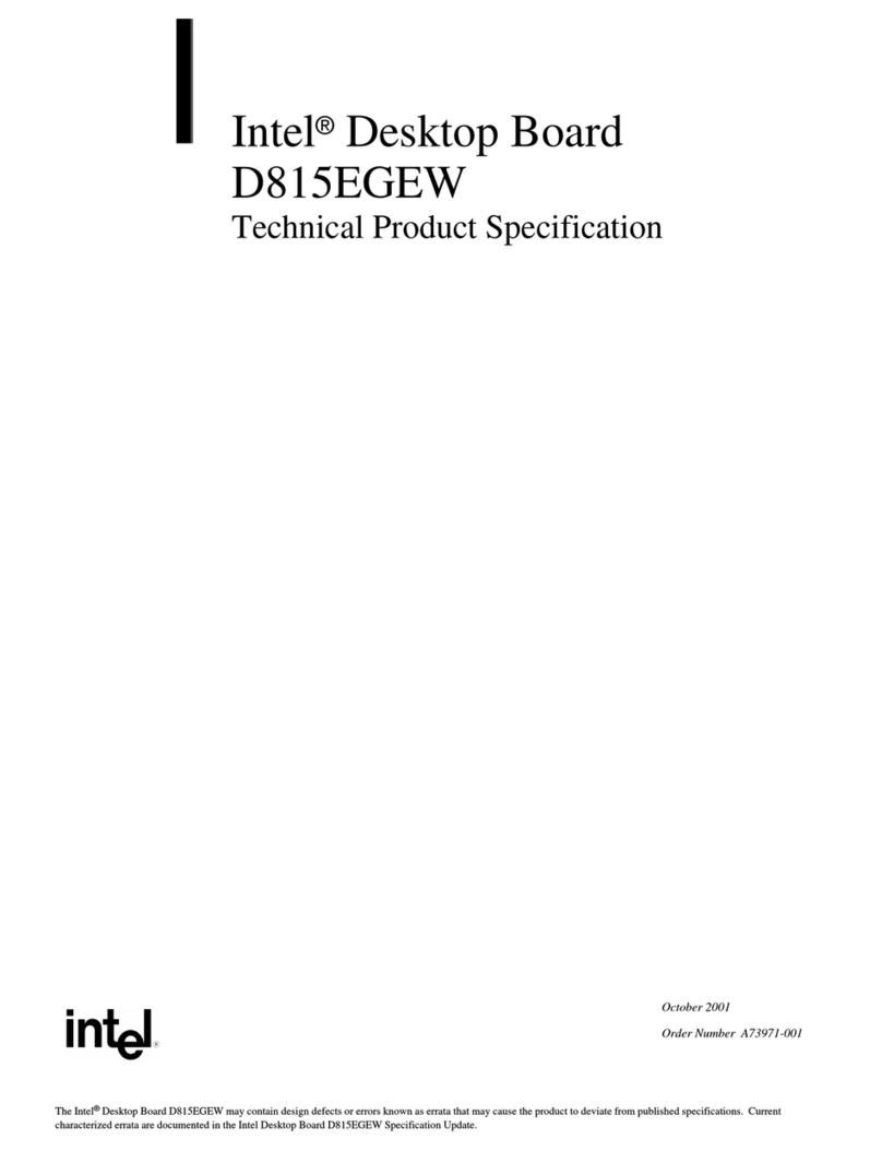 Intel D815EGEWLU - P3 Socket 370 MicroATX... User manual