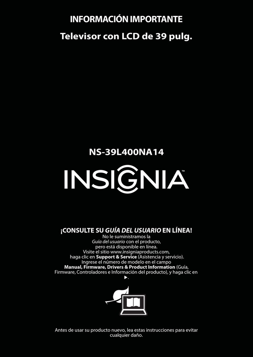 Insignia NS-39L400NA14 User manual