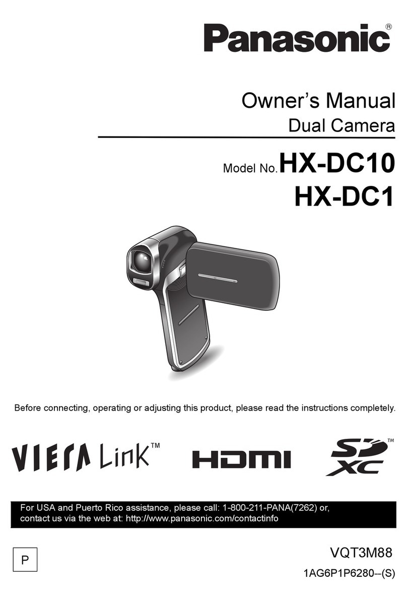 Panasonic Viera HX-DC1 User manual