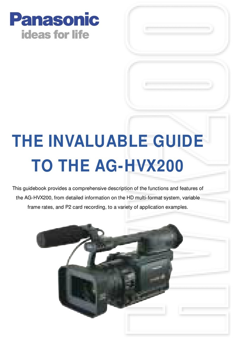 Panasonic HVX200A - Camcorder - 1080p Manual
