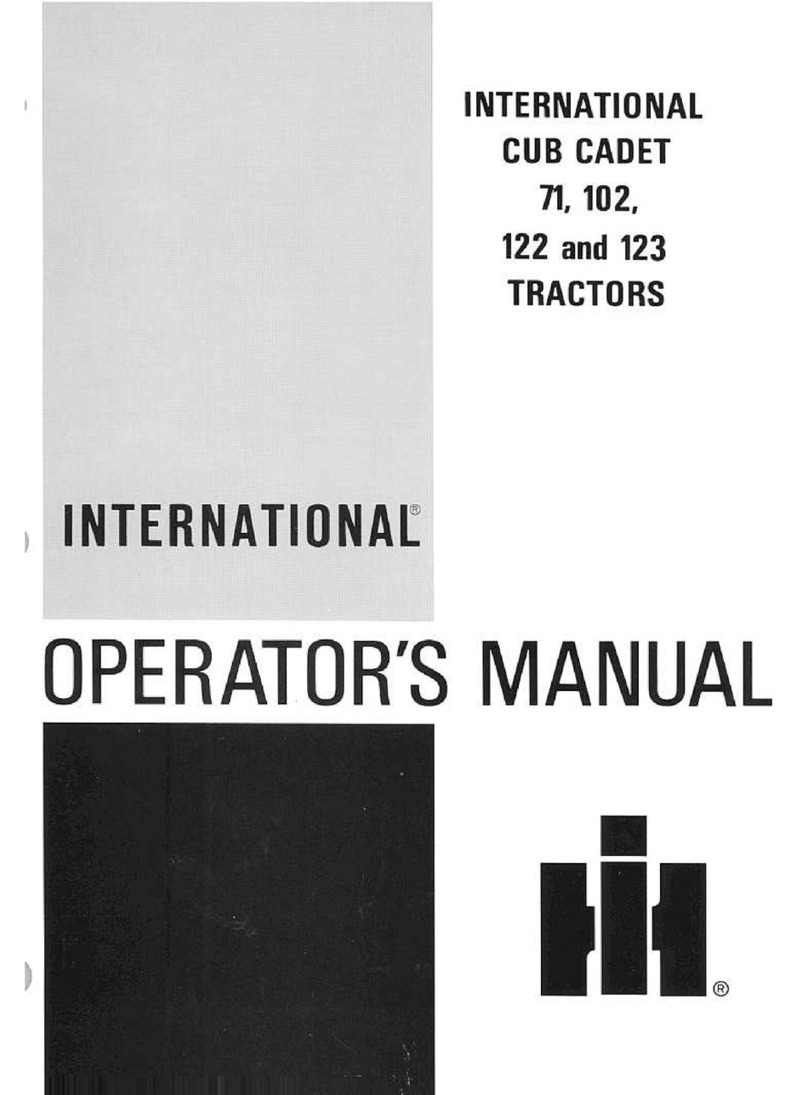 Cub Cadet 71 Operator's manual