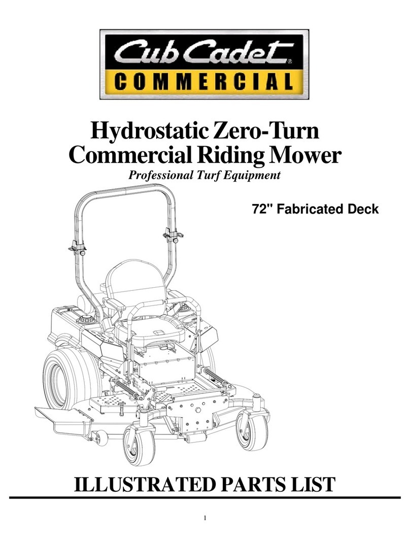Cub Cadet 37HP Tank 53AI8CTZ750 Setup guide