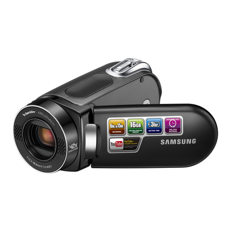 Samsung SMX F34 - Camcorder - 680 KP User manual