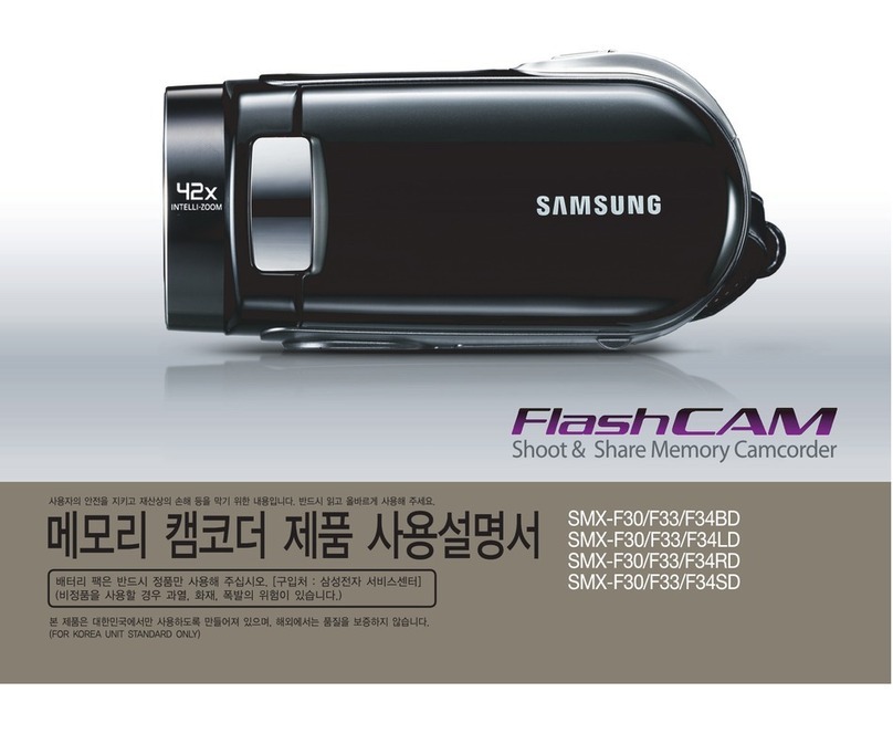 Samsung SMX-F33BN User manual