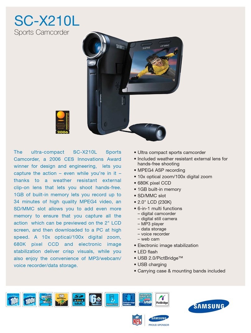 Samsung SC-X210L Owner's manual