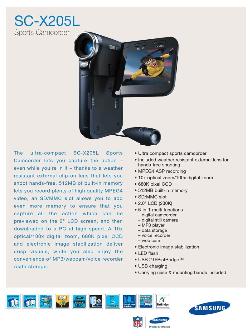 Samsung SC-X205L User manual