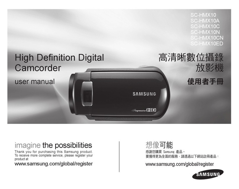 Samsung SC-HMX10C user manual